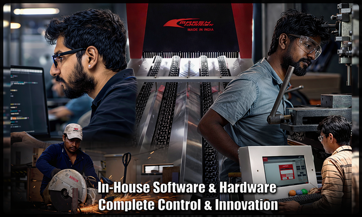 Complete In-House Software & Hardware